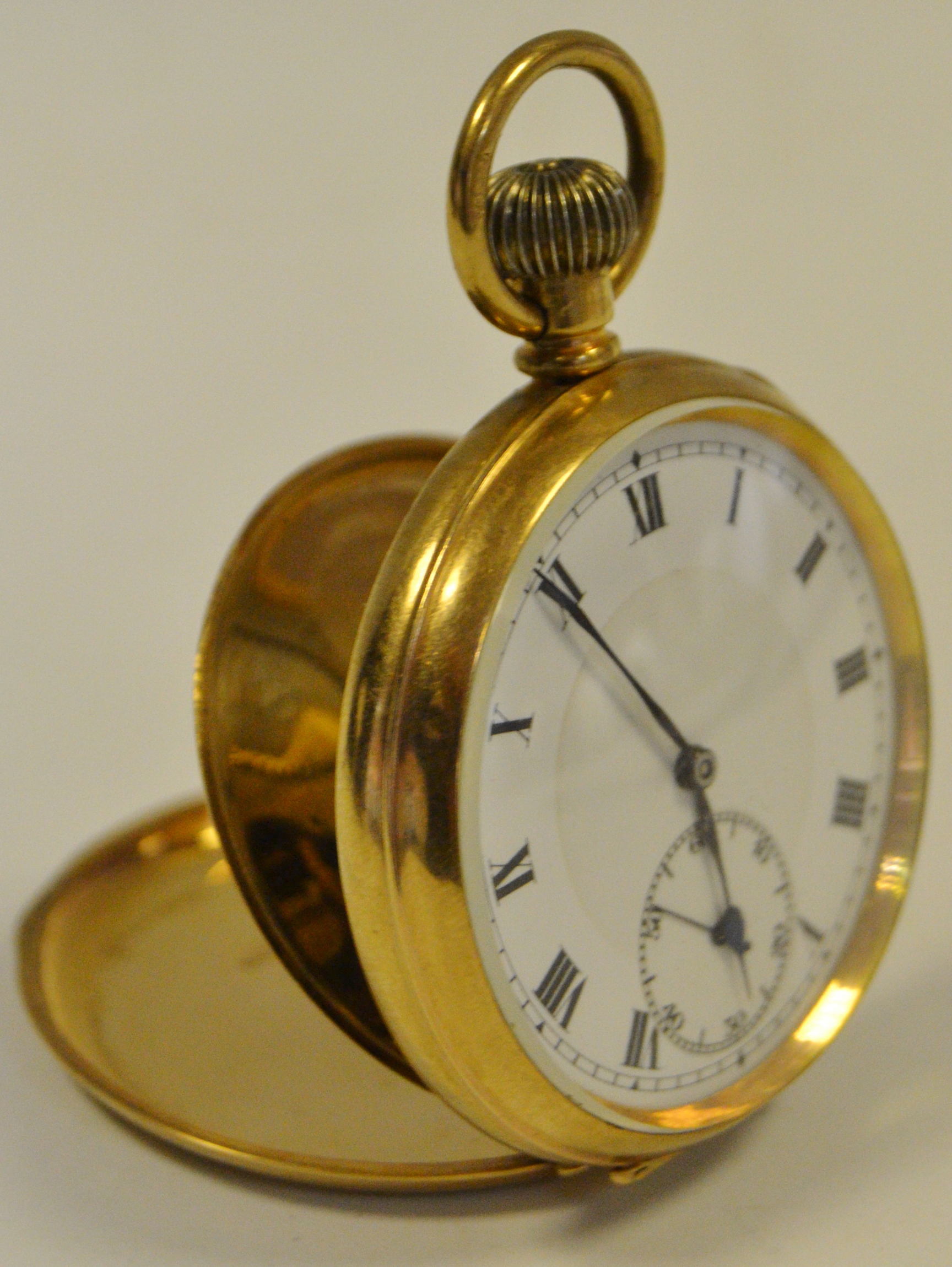 A 9ct gold pocket watch, hallmark Chester
