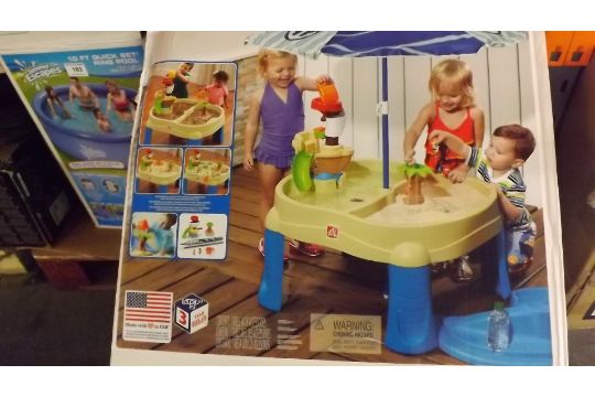 sail away adventure sand and water table