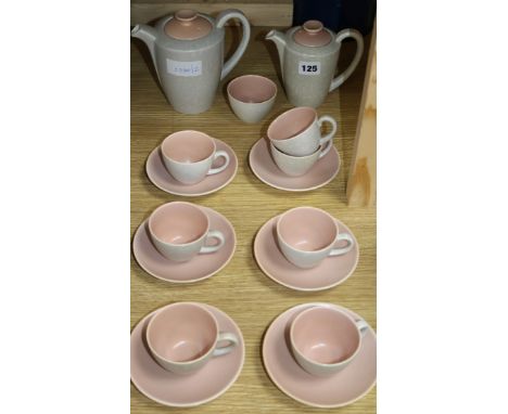 A Poole Pottery teaset