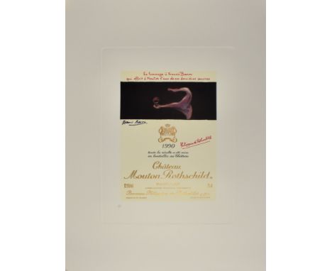 A collection of thirteen Château Mouton Rothschild wine label posters, comprising of 1973 - after Pablo Picasso; 1982 - after