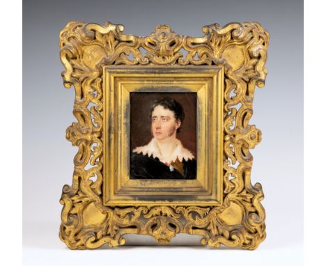 Simon Jacques Rochard (French, 1788-1872), Portrait miniature of a gentleman, possibly M. C. Williams, quarter length, wearin