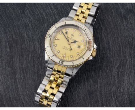 A Rolex Tudor Prince Oysterdate Mini-Sub gentleman's wrist watch, Ref. 73091, c.1995, 200m / 660ft, the signed champagne dial