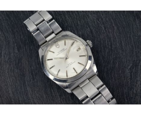 A Rolex Tudor Prince Oysterdate Rotor Self-Winding stainless steel gentleman's wrist watch, Ref. 7106/0, c.1970, 28mm. signed