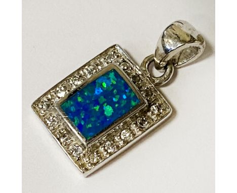 OPAL, TOPAZ PENDANT