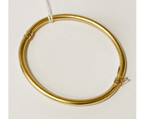 14CT BANGLE 7.1 GRAMS APPROX