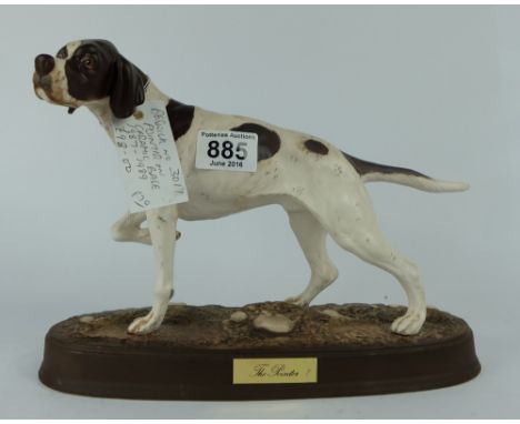 Beswick Pointer on ceramic base 3011 