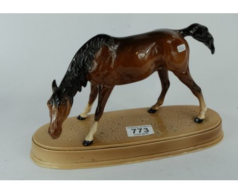 Beswick Spirit of Nature on ceramic base 2935 brown gloss