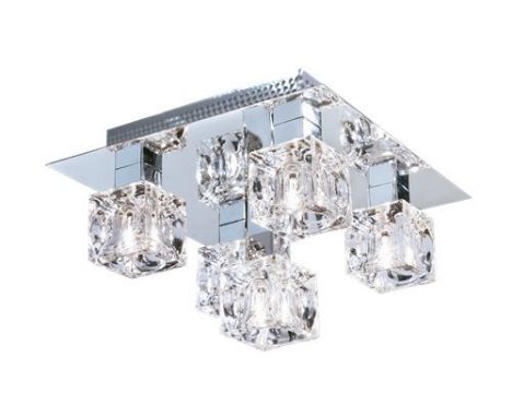 Searchlight 4476-5 Cool Ice Modern 5 Light Ceiling Light fitting