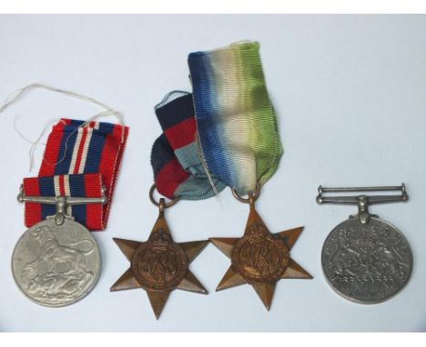 WWII ATLANTIC STAR MEDAL GROUP 