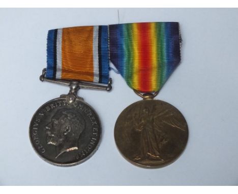 A SILVER WWI MEDAL TO H.F REYNOLDS R.W KENT R &amp; ANOTHER 