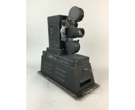 EDUSCOPE FILM STRIP PROJECTOR, in carry case, along with a large collection of photographic and film stills