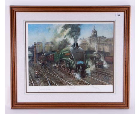 Terence Cuneo, signed limited edition print 'The Elizabethan' 667850, 44cm x 60cm, with certificate, framed and glazed.