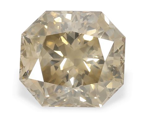 Diamant: seltener Fancy Diamant von ca. 2,65ct, seltener Oktagon-Brilliant-Cut: Ca. 8,16 x 7,49 x 5,39mm, ca. 2,65ct, sehr ho