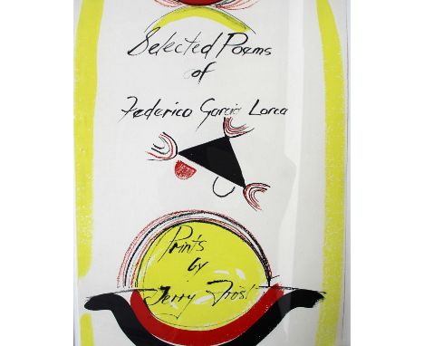 Sir Terry FrostSelected poems of Federico Garcia Lorca c. 1989Colour lithograph 57 x 37.5cm 