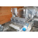 Italtech Stainless Steel Pre-Mix Hopper, Paddle Type Batch Mixer, Approx. 60 in. x 16 in. x 20