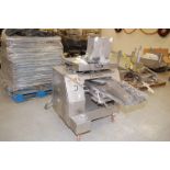 Sandore Pasta Machine, Model # NF-100, Pasta Stuffing Machine, Stainless Steel, 4-Wheel Base