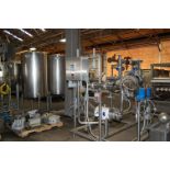 2006 A & B Process CIP System Consisting of: (1) SS CIP Skid w/Heat Exchanger (2) Pulsatron Series