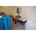 All-Fill Model #MW-16 Check Weigh System, 60 in. Belt Conveyor, Adjustable Base, 110 Volt,