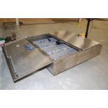 Electric Control Panel, Two Door, Stainless Steel, Approx. 60 in. x 8 in. x 60 in.