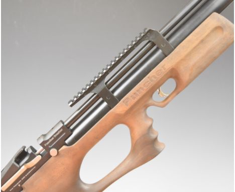 Kral Puncher Breaker .25 PCP FAC carbine air rifle with 12-shot magazine, thumb-hole stock, adjustable trigger and scope rail