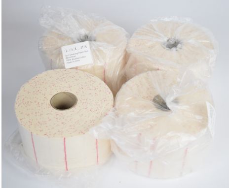 Four rolls of Guguluza military gun cleaning patch roll, all unused in original packaging.&nbsp;