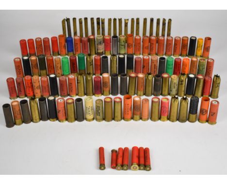 Approximately one hundred various collector's shotgun cartridges including Burrow Preston &amp; Carlisle, William Powell &amp
