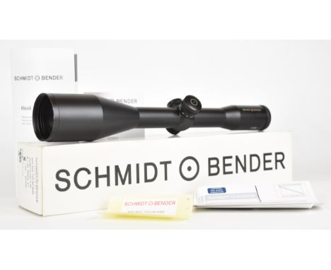 Schmidt &amp; Bender Klassik 8x56 rifle scope with lens covers, unused in original box with instructions.&nbsp;