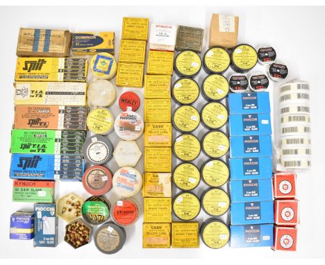 A large collection of blank cartridges including Cash Yellow Label captive bolt, .30 Rifle Grenade Launcher, Fiocchi 8mm, .22