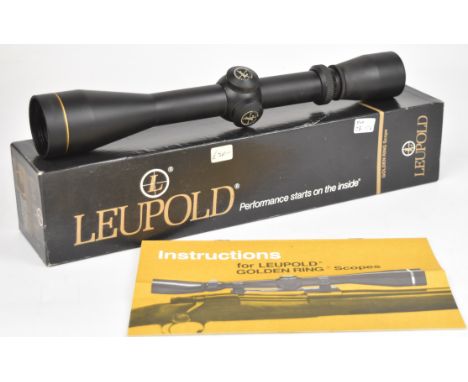 Leupold Vari-X II Golden Ring 3x9 rifle scope, in original box with instructions.&nbsp;