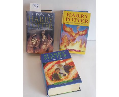 Harry Potter and The Half-Blood Prince (First Edition 2005 hardback with dust jacket), Harry Potter and The Order of The Phoe