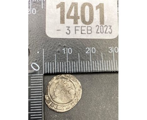 An Elizabeth I silver three half pence's 1572