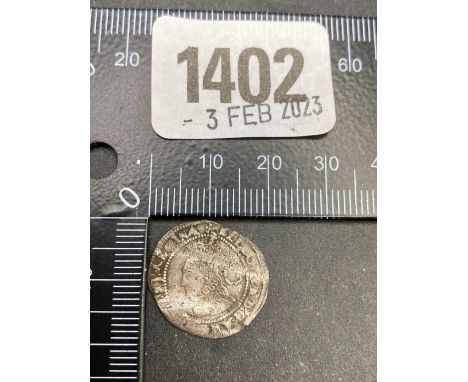 An Elizabeth I silver three pence 1575