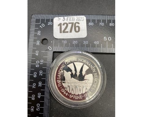 St Helena Piedfort silver proof 50p 56 g.