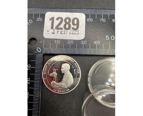 Malawi proof silver 10K 1998