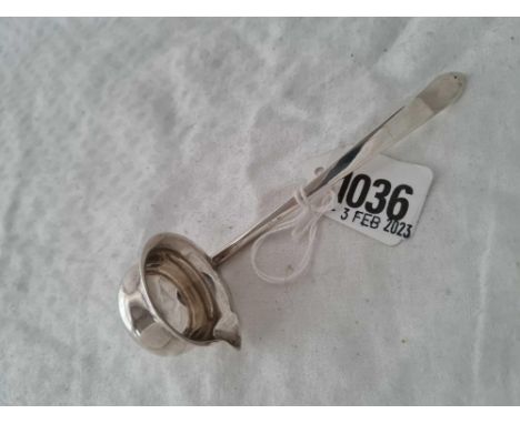 A small ladle with pouring lip, Sheffield 1931 by CB&amp;S