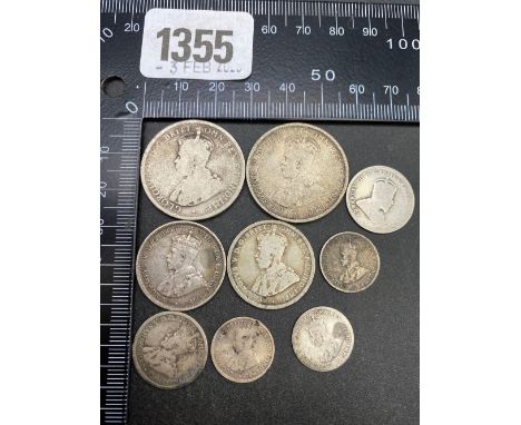 Scarce early Australian Silver coins