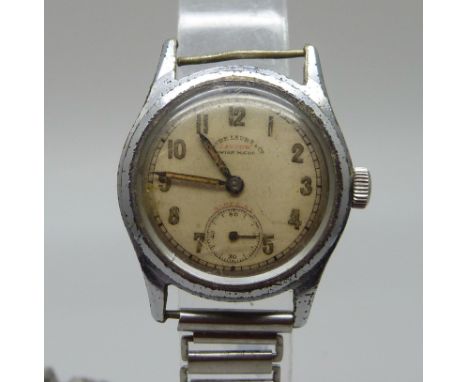 A vintage midi-size Favre-Leuba wristwatch, 3778, 29mm case 