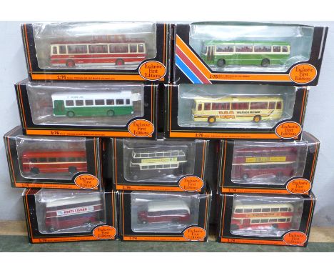 A collection of die-cast model vehicles, Exclusive First Editions 
