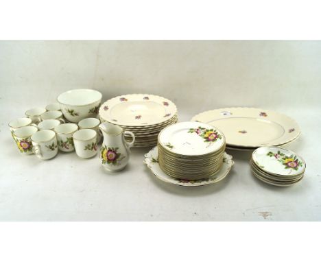 Two part tea/dinner service, comprising a Kay &amp; Co Worcester part tea service and a J&amp;G Meakin selection of bowls and