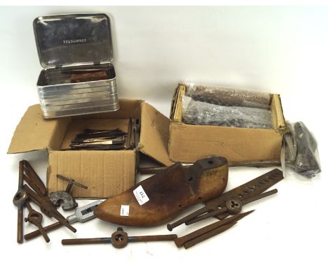 A selection of vintage tools, to include drill bits, numerous by Osbourne &amp; co, Southampton and more, together with a woo