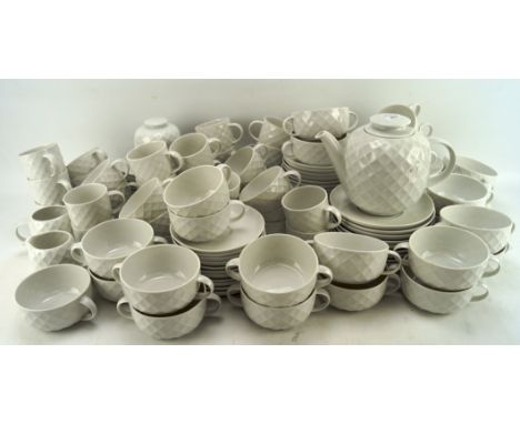 A collection of assorted Thomas Germany ceramic tea and coffee wares, to include cups, saucers, teapot and more
