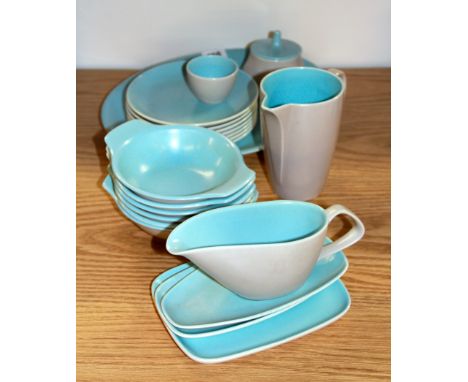A quantity of Poole Pottery china.