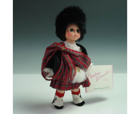 This charming Madame Alexander Scotland Boy doll is part of the beloved International Dolls series. Dressed in traditional Sc