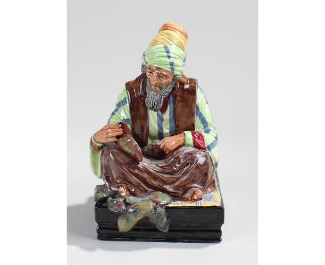 Ceramic figure, 'Cobbler' by Royal Doulton, 21 cm high