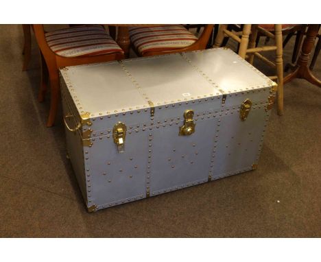 Brass studded trunk