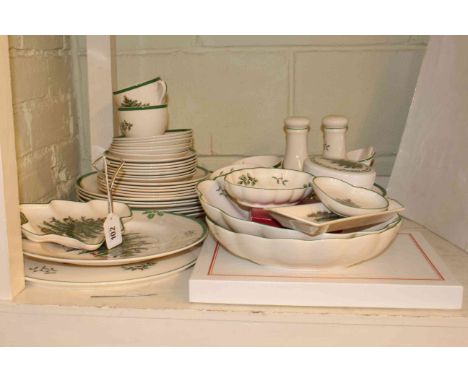 Collection of Spode 'Christmas Tree' table ware