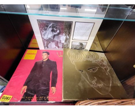 Elvis Presley memorabilia including Elvis five CD set 'From Nashville to Memphis', Elvis six vinyl album set 'A Golden Celebr