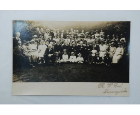 Berkshire/Sunningdale 1924 (June 23rd) "Free Church Council Annual Meeting on the lawn of Thornleigh Sunningdale, REV N.A. Wi