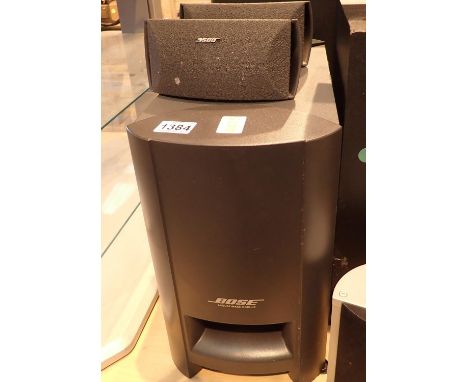 Bose; Acoustimass Module Cinemate digital home theater speaker system with speakers (cables/remote in office 4475). Not avail