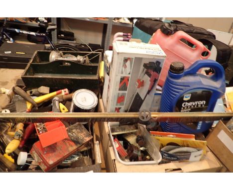 Three boxes of mixed tools. Not available for in-house P&amp;P, contact Paul O'Hea at Mailboxes on 01925 659133 